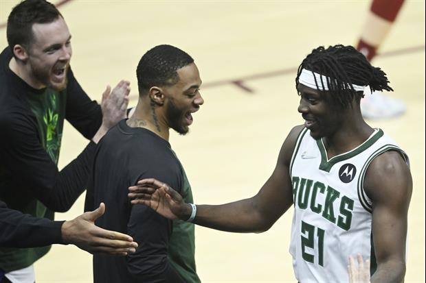 Watch Bucks' Jrue Holiday Play 8 Seconds In Order To Secure His $306,000 Bonus On Sunday