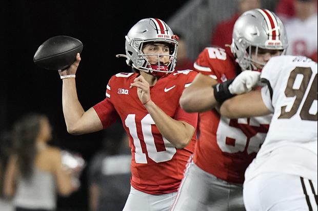 Ohio State QB Julian Sayin Isn't Great In Mandatory Group Discussions