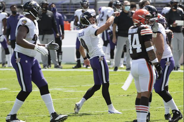 Ravens Kicker Justin Tucker Yelled “Still F**king Got It” As He Kicked Field Goals On Sunday