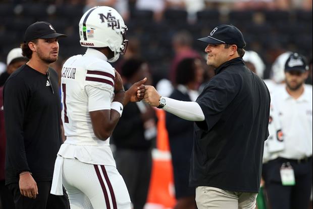 Jeff Lebby Provides Update On Mississippi State QB Kamario Taylor Ahead Of LSU Game