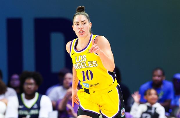 WNBA Star Kelsey Plum Creeped Out By Fan's Move Outside Hotel