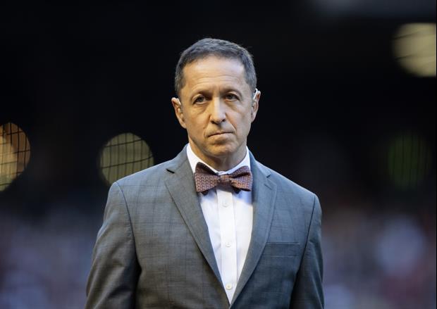 Reporter Ken Rosenthal Runs Over Photographer To Avoid Gatorade Dump, Then Stares Daggers