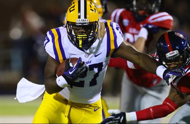 LSU's Kenny Hilliard may be out for the season.