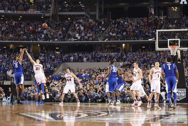 Late Aaron Harrison 3 puts Kentucky in title game