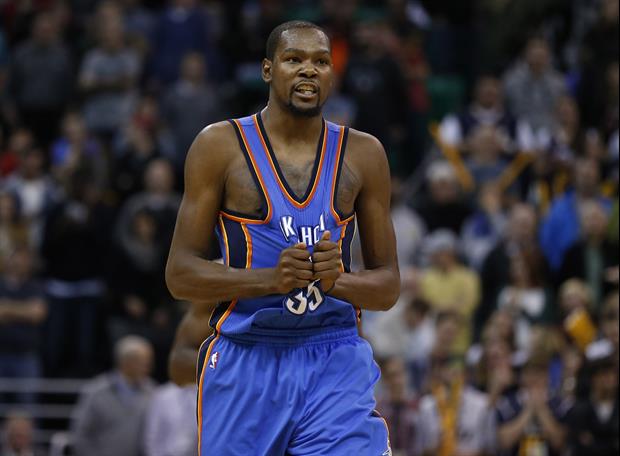 Dude Puts 'House For Sale By Coward' Sign Outside Kevin Durant’s House