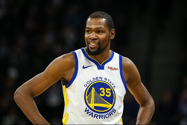 Golden Warriors star Kevin Durant surprised these kids in their hotel room with pizza after meeting