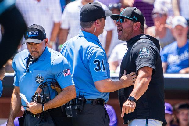 Coastal Carolina AD Calls Out NCAA In Statement On CWS Ejections