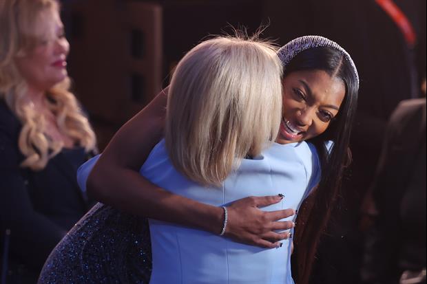 Watch: Kim Mulkey Shares Special Moment With Angel Reese At The WNBA Draft