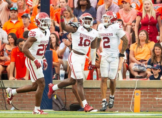 No. 21 Oklahoma Rallies Late, Stuns Auburn For First-Ever SEC Win