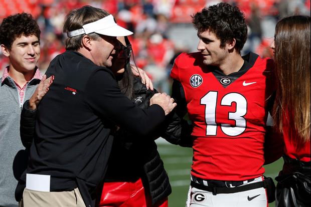 Kirby Smart Sends Clear Message About Starting QB vs. Michigan