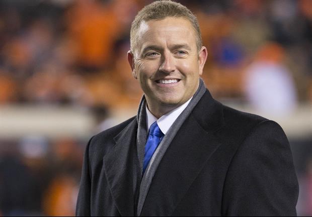 College football analyst Kirk Herbstreit’s first appearance on ESPN surfaced on Sunday and is making