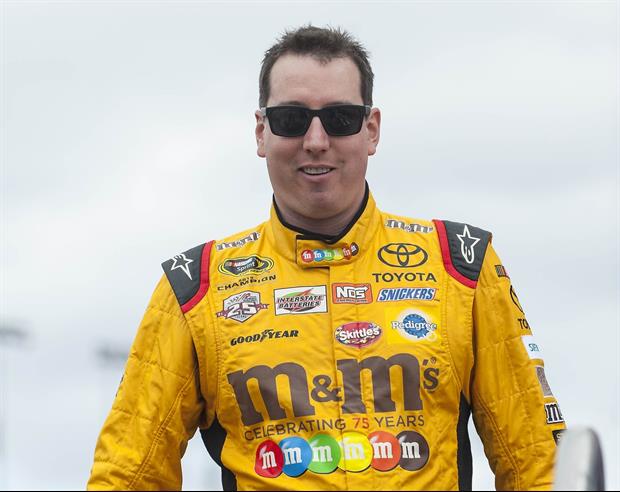 Kyle Busch Fan Goes Crazy After Realizing He's Sitting In Traffic With Her