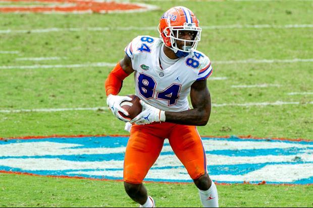 Florida Gators TE Kyle Pitts showed out on his Pro Day Monday, running a 4.46 40-yard dash.