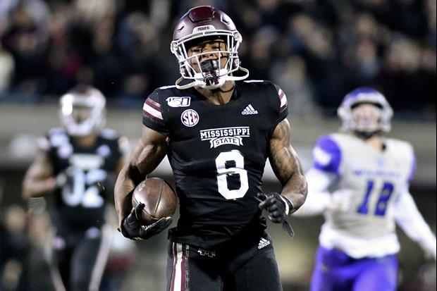 Mississippi State RB Kylin Hill Was Getting Suspended...So He Quit
