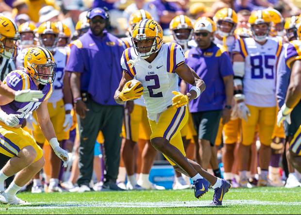 Watch: Highlights From LSU's Spring Game On Saturday, April 13