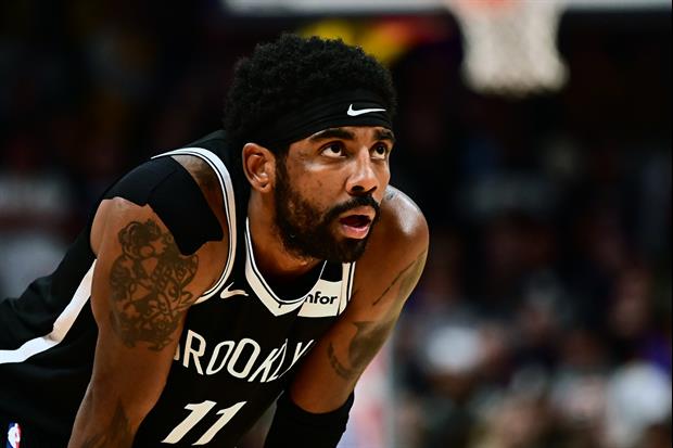 Nets Star Kyrie Irving Was Handing Out Hundred Dollar Bills To Kids in Chicago Yesterday