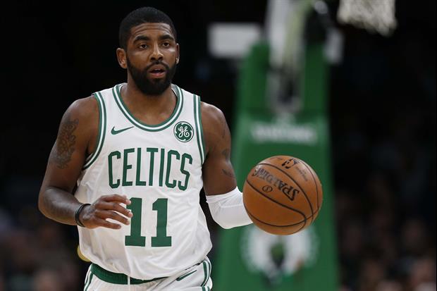 Watch Kyrie Irving Give Homeless Guy Over $200 Cash Before Rockets Game