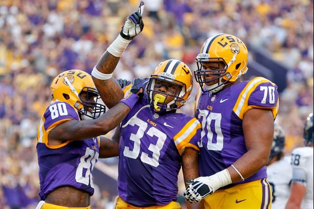 Jeremy Hill tweeted about the LSU Tigers 2013 Football team.