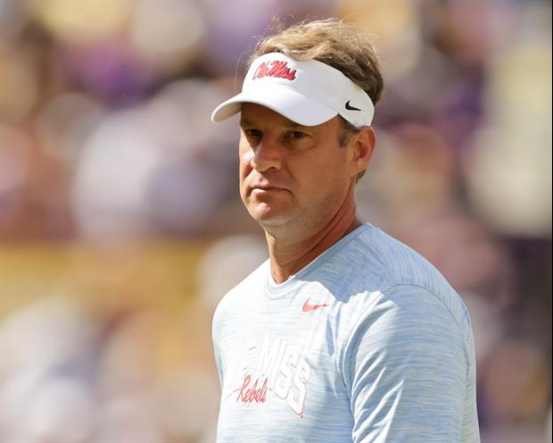 Speaking to reporters following Saturday's Grove Bowl Games, Ole Miss head coach Lane Kiffin