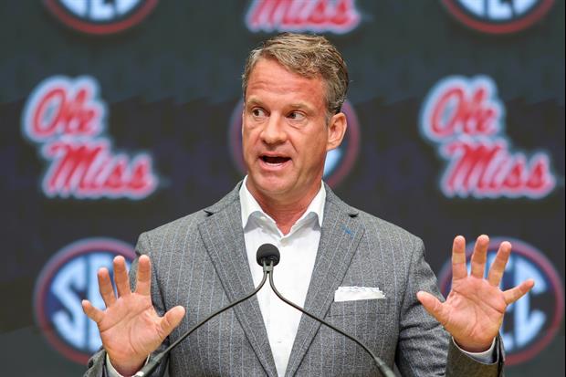 Lane Kiffin Calls For Peace Between The LSU And Ole Miss Fan Bases