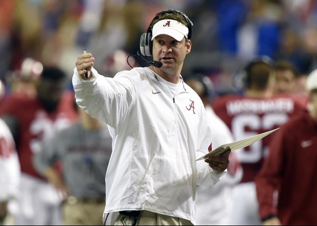 Lane Kiffin Jokingly Mouthed “Boring” To Bama Players After TD