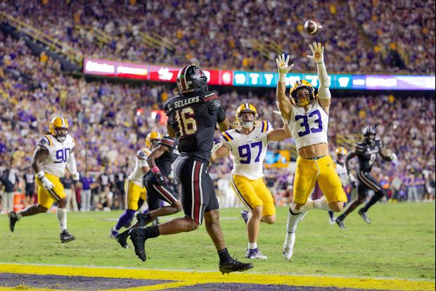 LaNorris Sellers' Passing Chart vs. LSU Shows How Dominant The Tigers' Defense Was