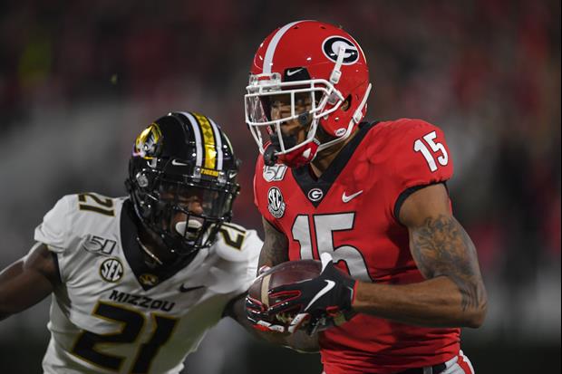 Georgia WR Lawrence Cager's Emotional Instagram Post Sounds like He's Out For A While