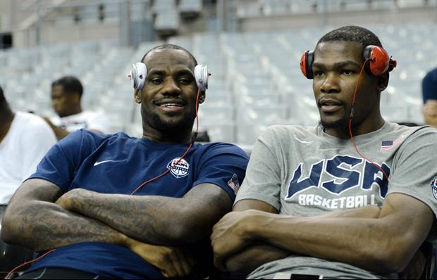 Little Clip Of LeBron Jame & Kevin Durant Rap Track From 6-Years Ago