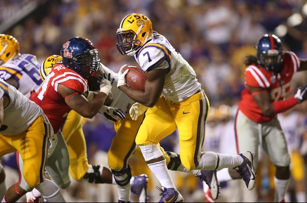 LSU RB Leonard Fournette named freshman of the week.