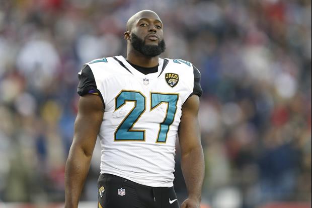 Watch Jaguars RB Leonard Fournette Get Hit With Beer Can After Shaq Lawson Fight