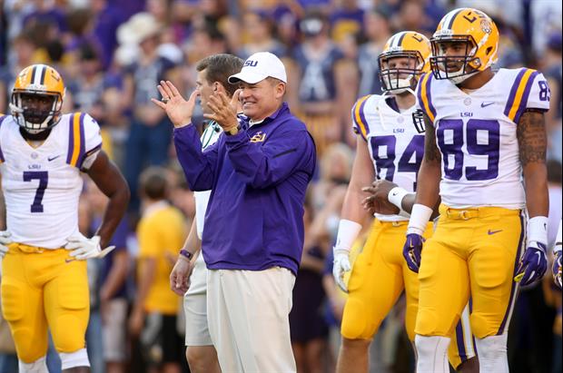 Les Miles talked on the SEC Coaches Teleconference Wednesday Oct 29