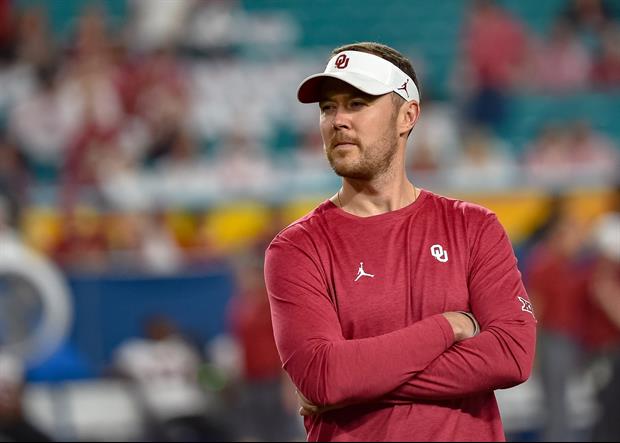 Oklahoma Head Coach Lincoln Riley's Jordan Shoes Collection Is What Wows Recruits
