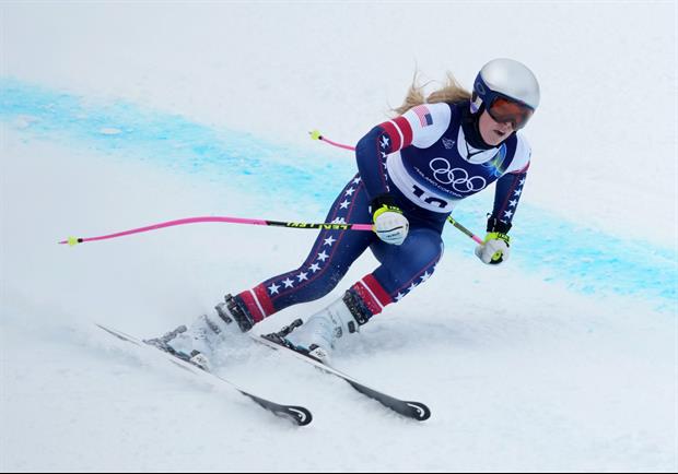 Lindsey Vonn Killed It In Her First Olympic Training Run After Tearing Her ACL