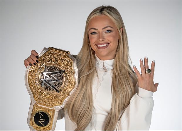 WWE Star Liv Morgan's Black Dress Didn't Have Much To It