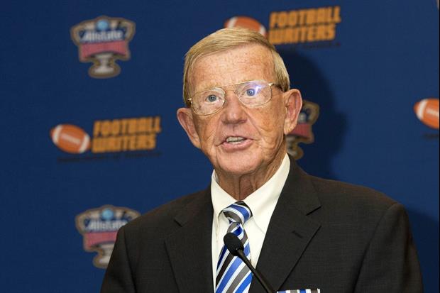 Lou Holtz Says Ex-Texas A&M Coach Jimbo Fisher Is His 'Hero'