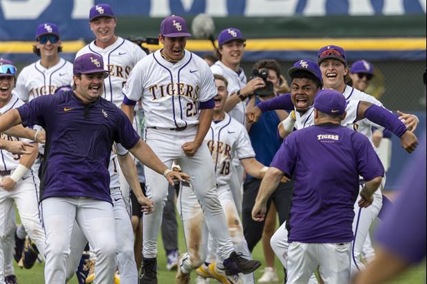 Watch: Here's The Moment The LSU Baseball Team Received Their NCAA Tournament Destination