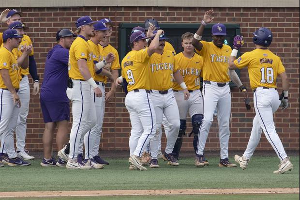 LSU Baseball Played In The Two Most-Watched Regional Games On Record
