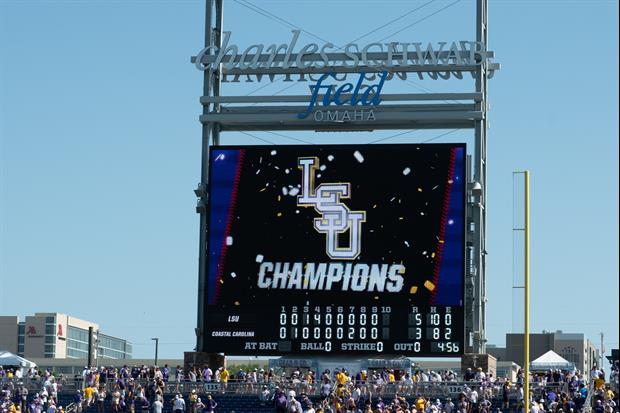 The LSU-Coastal Carolina College World Series Put Up Some Big-Time TV Ratings