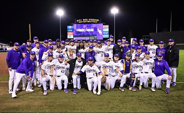 LSU Blasts Four Homers, Defeats Kent State, 10-7