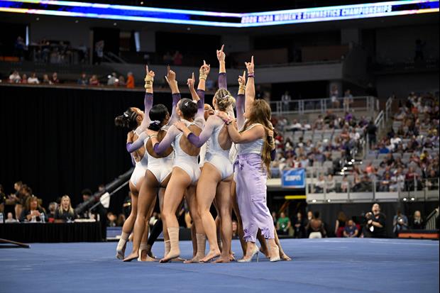 LSU Gymnastics Advances To NCAA Championship, Finishes Second in Semifinal with 197.4375