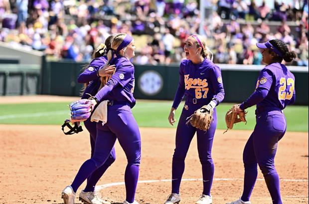 Heavener, K. Edwards Leads No. 20 LSU In 3-1 Upset No. 5 Oklahoma