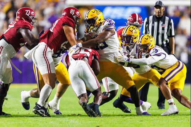 LSU Suffers Ugly Blowout Loss To Alabama, 42-13