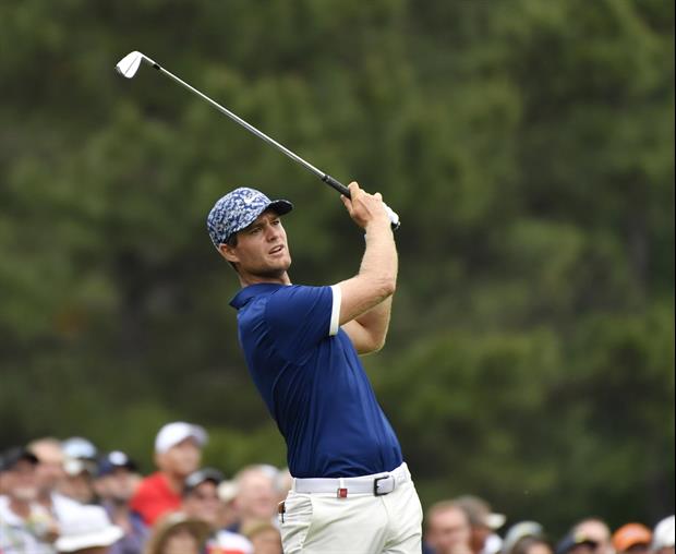 Check out Lucas Bjerregaard sink this hole-in-one on the 17th hole at the PGA Championship...