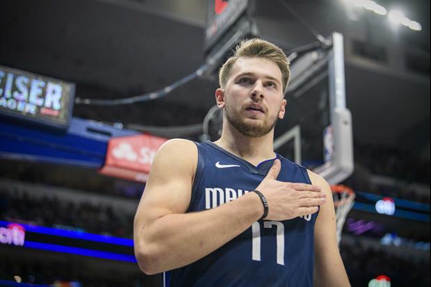Luka Doncic Didn't Look Like He Was Happy About His Coach Slapping Him In The Face
