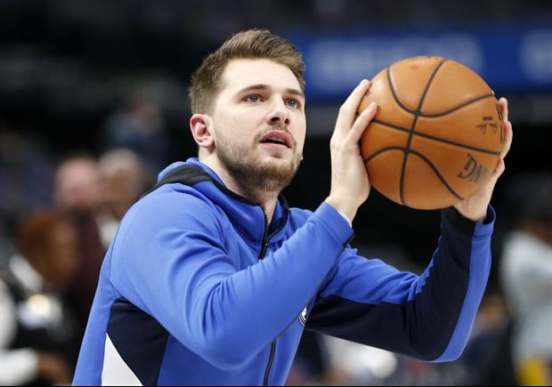 Mavs Star Luka Doncic Landing Some Killer Trick Shots In the Bubble