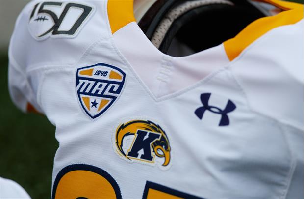 Akron kicked off their conference's season attempting an onside kick on the first play...and a penal