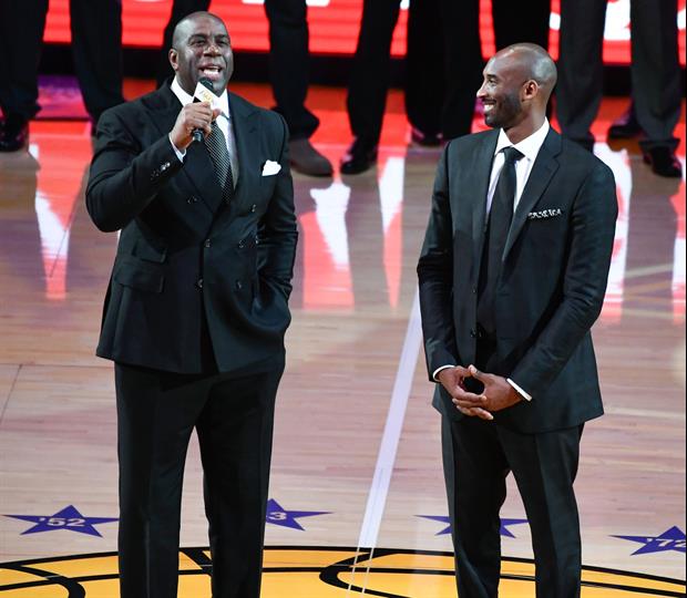 Magic Johnson Posts Multiple-Tweet Tribute To Kobe Bryant