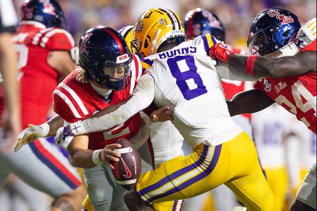 Brian Kelly Defends Major Burns, Says He 'Trusted Blake Baker's Teaching' In Ole Miss Game