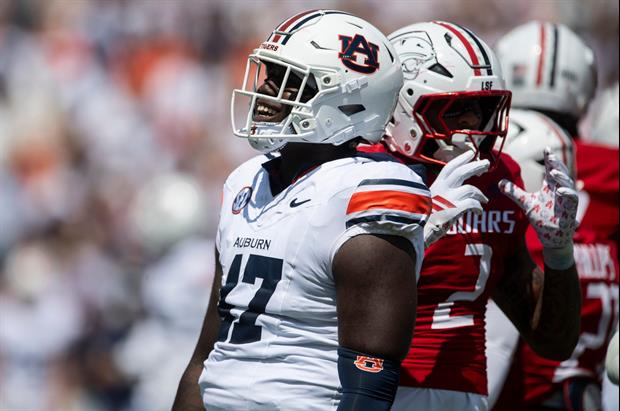 Auburn DL Malik Blocton Is Currently Visiting LSU