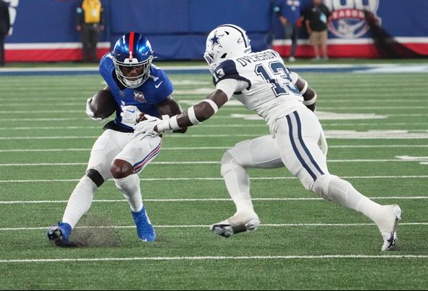 Watch: Malik Nabers Puts Cowboys Cornerback On Skates During Thursday Night Football